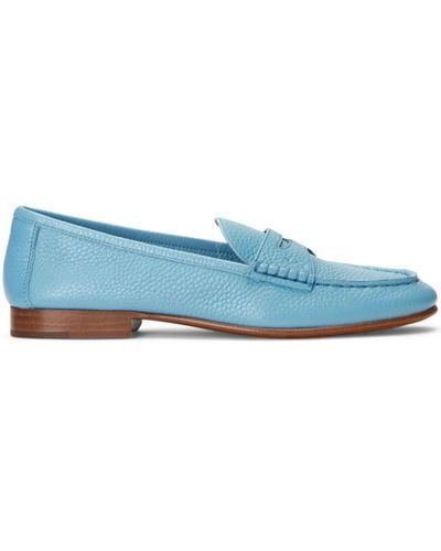 Polo Ralph Lauren Leather Penny Loafers - Blue