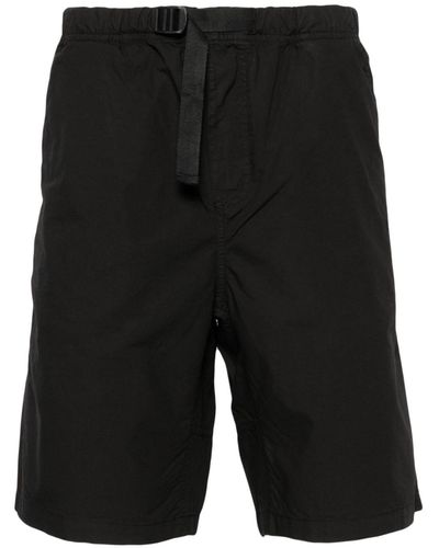 MSGM Cotton Deck Shorts - Black