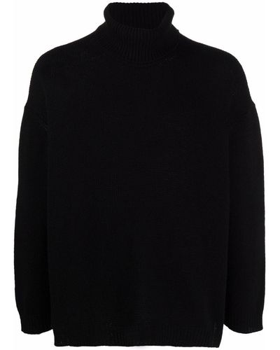 Valentino Garavani Cashmere Rollneck Sweater - Black