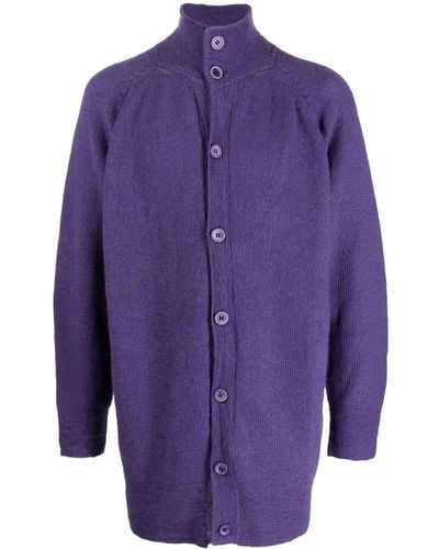 Yohji Yamamoto Button-up Vest - Blauw