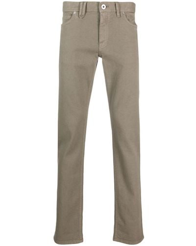 Brioni Low-rise Slim-fit Jeans - Grey