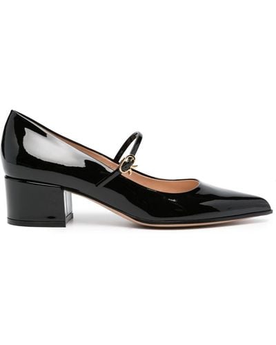 Gianvito Rossi Zapatos Mary Jane con tacón de 55mm - Negro