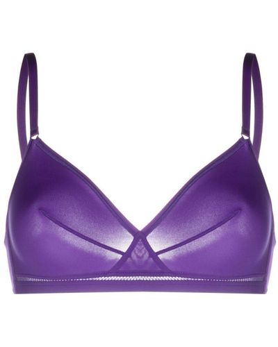 Eres Lydia Soyeux Triangle Bra - Purple