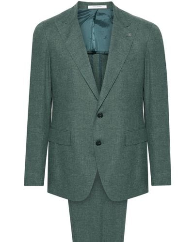 Tagliatore Einreihiger Anzug - Grün