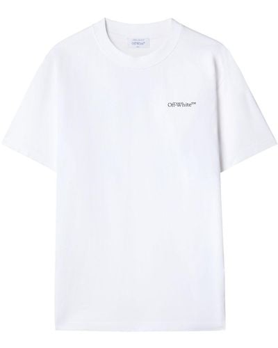 Off-White c/o Virgil Abloh Flower Scan T-Shirt - Weiß
