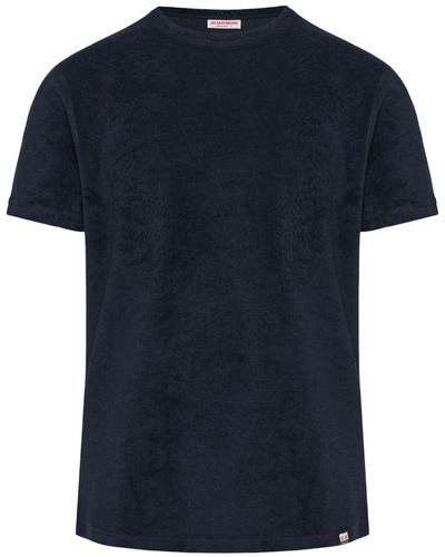 Orlebar Brown OB-T terry-cloth T-shirt - Blau