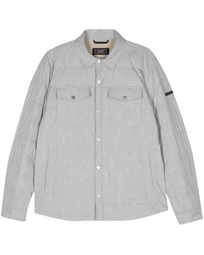 Peserico Padded Shirt Jacket - Grey
