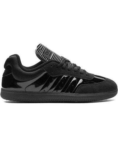 adidas X Dingyun Zhang Samba Leather Trainers - Black