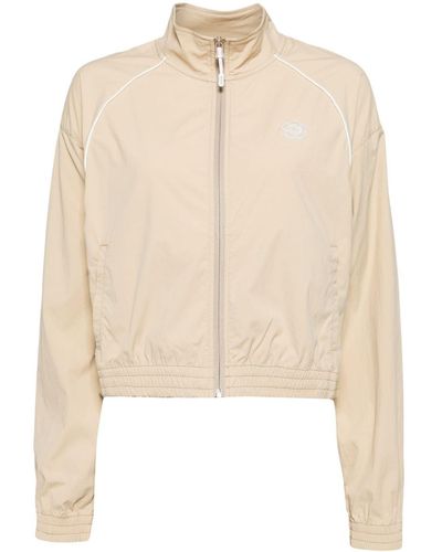 Chocoolate Logo-patch Track Jacket - Natural