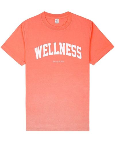 Sporty & Rich Wellness Ivy T-Shirt - Pink