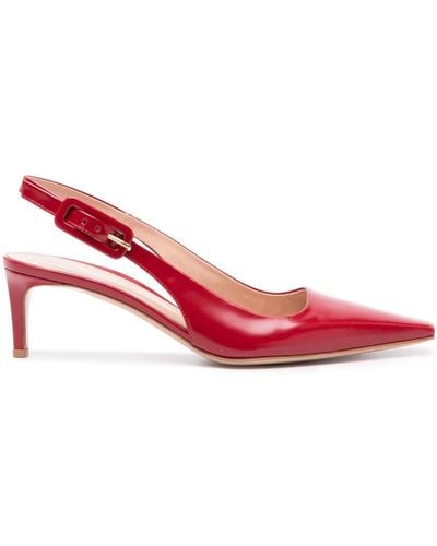 Gianvito Rossi Lindsay 55mm Slingback Court Shoes - Pink