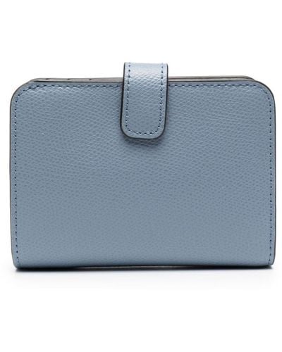 Furla Logo-plaque Leather Wallet - Blue