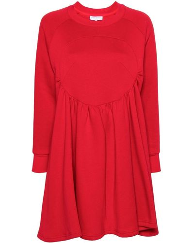 Ioana Ciolacu Calypso Sweatshirt Dress - Red
