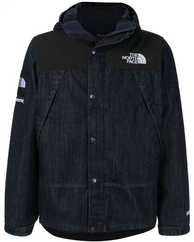 Supreme Veste TNF en denim - Bleu