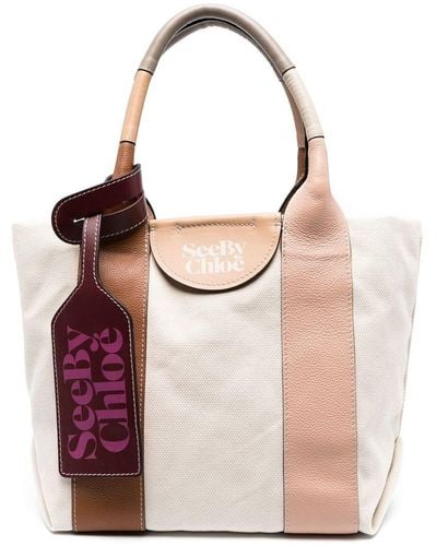 See By Chloé Laetizia Small Tote Bag - Pink