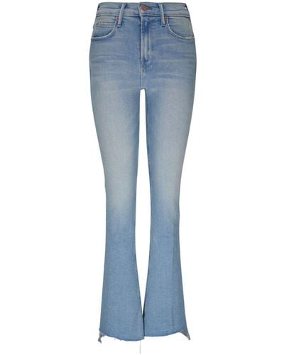Mother High-rise Flared Jeans - Blue