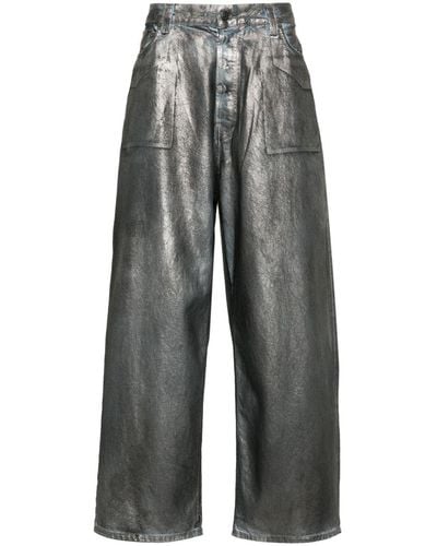 Acne Studios 2023 Mid-rise Wide-leg Jeans - Gray