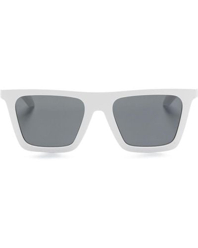 Versace Greca Square-frame Sunglasses - Grey
