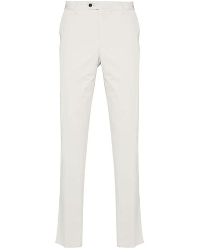 Lardini Pressed-crease Trousers - White