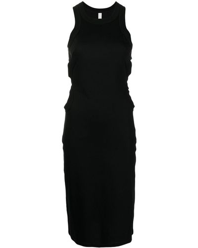 Dion Lee Cut-detail Sleeveless Dress - Black