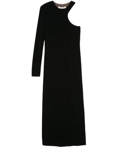 Tela One-shoulder Maxi Dress - Black