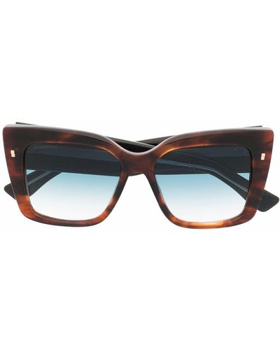 DSquared² Square-frame Sunglasses - Brown