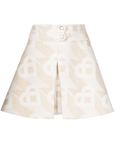 Casablancabrand Wool Blend Skirt - White