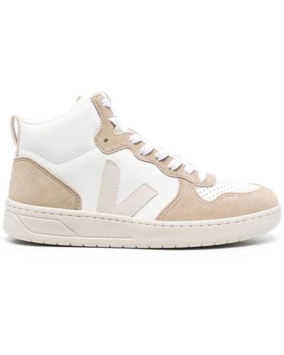 Veja V-15 High-top Sneakers - Wit