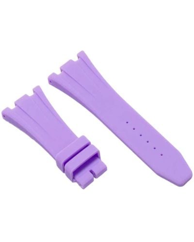 HORUS WATCH STRAPS Rubber Watch Strap - Purple