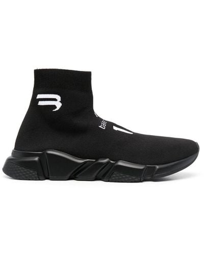 Balenciaga Speed Slip-On-Sneakers - Schwarz
