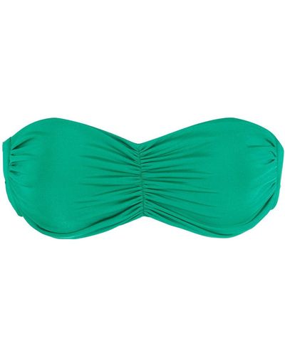 Clube Bossa Venet Ruched Bikini Top - Green