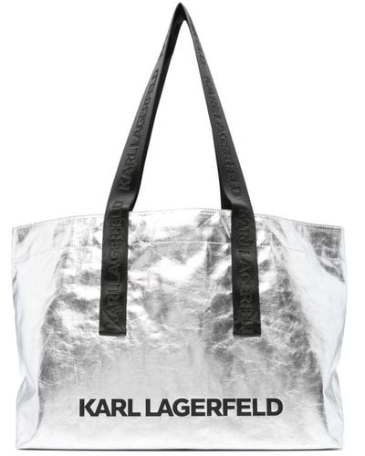 Karl Lagerfeld K/Essential Handtasche - Weiß