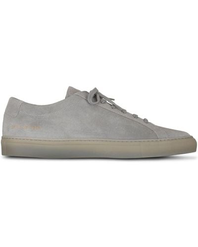Common Projects Leather Lace-up Trainers - Grey