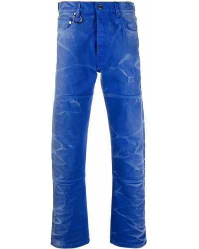 Etudes Studio Washed-effect Straight-leg Jeans - Blue