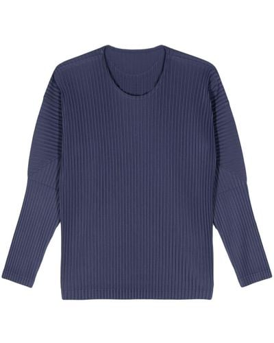 Homme Plissé Issey Miyake Monthly Colors Febuary Tシャツ - ブルー