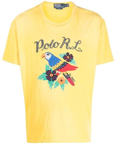 Polo Ralph Lauren エンブロイダリー Tシャツ - イエロー