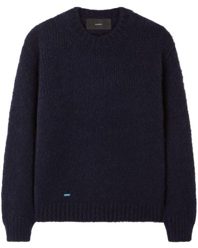 Alanui A Finest Knitted Sweater - Blue
