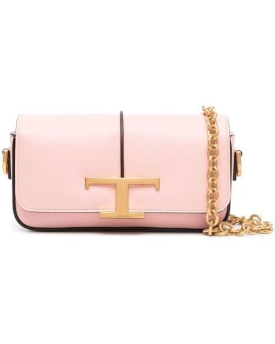 Tod's Mini Timeless Schultertasche - Pink