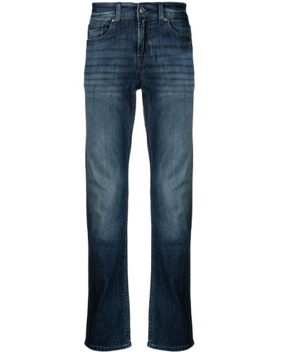 7 For All Mankind Jean Headway à coupe slim - Bleu