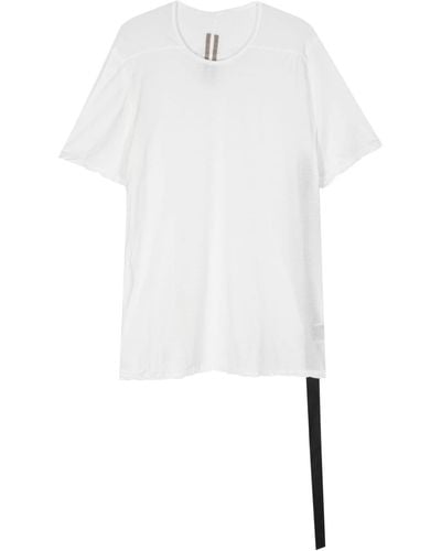 Rick Owens T-shirt Level T lunga - Bianco