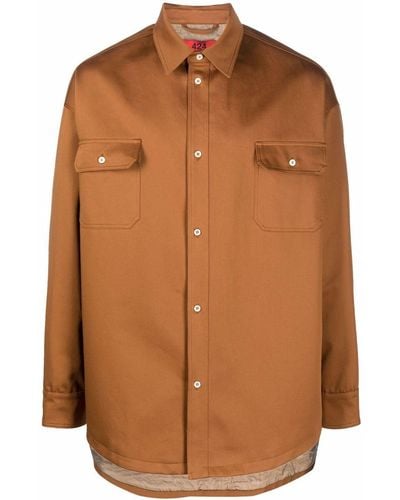 424 Padded Shirt - Brown
