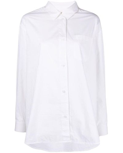 Skall Studio Edgar Organic Cotton Shirt - White