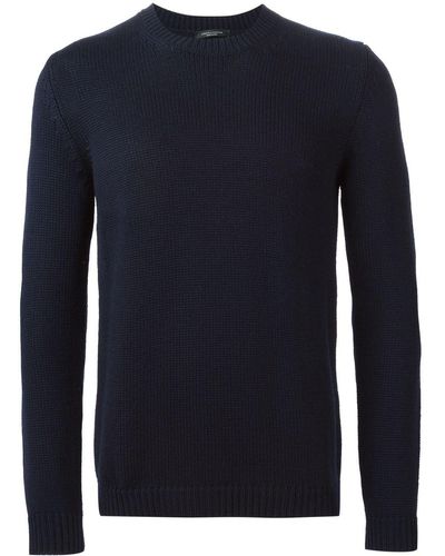 Roberto Collina Crew Neck Sweater - Blauw