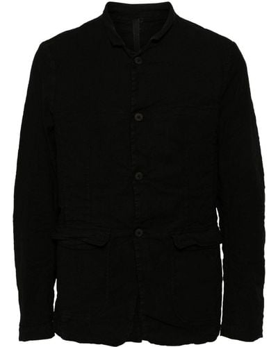 Poeme Bohemien Single-breasted shirt jacket - Noir
