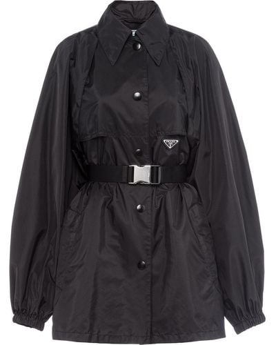 Prada Re-nylon Safari Jacket - Black