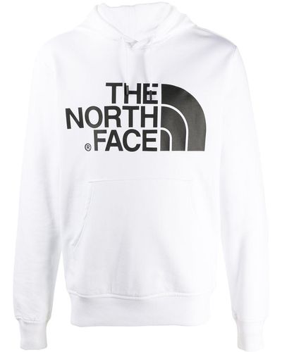 The North Face ロゴ パーカー - ホワイト