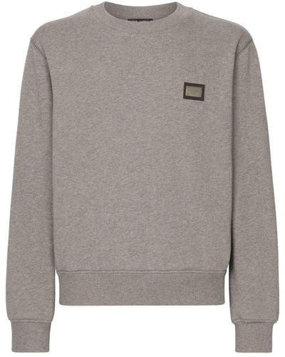 Dolce & Gabbana Jersey Sweater - Grijs