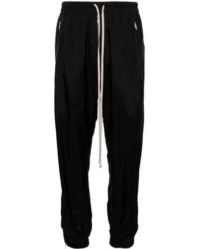 Rick Owens Pantalon de jogging à coupe sarouel - Noir
