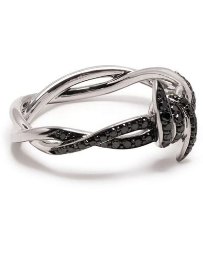 Stephen Webster 18kt White Gold Forget Me Knot Diamond Ring