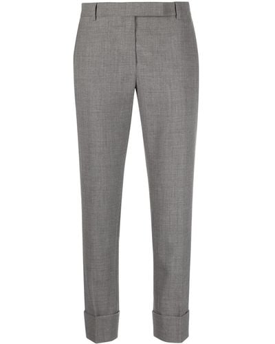 Thom Browne Cropped Tailored Trousers - Grey